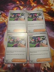 Pokemon TCG Atticus 077/091 S&V Paldean Fates Trainer Playset (4 cards) - Picture 1 of 1