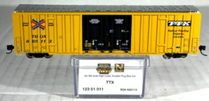 MICRO-TRENES ESCALA N 60' LADO ACANALADO DB ENCHUFE PUERTA CUBO ALTO CAJA COCHE TTX 12351011 - Imagen 1 de 3