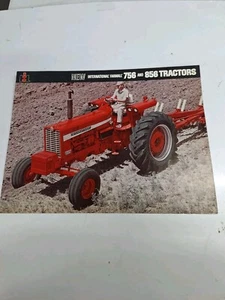 International Harvester 756 856 Tractor Brochure Foldout - Picture 1 of 5