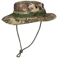 Military GI Boonie Army Bush Hat Cotton Ripstop Fishing Vegetato Woodland Camo