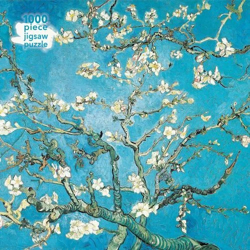 Adult Jigsaw Puzzle Vincent Van Gogh: Almond Blossom : 1000-Piece Jigsaw Puzzles by Flame Tree Studio (2019, Toy; Plush; Doll)