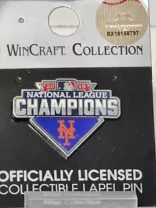 Prendedor de campeones de la Liga Nacional MLB de los Mets de Nueva York 2015 Citi Field NY - Imagen 1 de 1