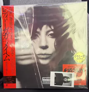 Lady Gaga Mayhem JAPAN Limited Ed. Vinyl Record 2LP OBI w/ MEGAJACKET+Photocard - Picture 1 of 2