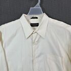 Roberto Villini Shirt Men's 17.5 32-33  Single Needle Tailoreing Collezione