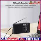 Mini Am/Fm Radio Rechargeable Full-Wave Band Outdoor Emergency Radio For Elderly