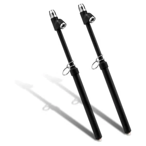 Heavy Duty Air Pressure Tire Gauge Straight-on Dual Head Chucks for Truck Car RV - Picture 1 of 11