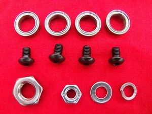 WEBER 32 DGAV CARBURETTOR SPINDLE BEARINGS + SCREWS + NUTS FORD CAPRI 1300GT RS - Picture 1 of 4