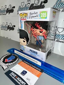 JON HEDER NAPOLEON DYNAMITE #205 SIGNED AUTOGRAPHED FUNKO POP BECKETT BAS PEDRO - Picture 1 of 10