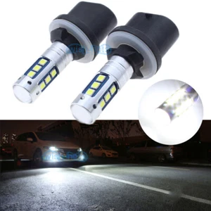2Pcs 880 899 PG13 Bright White LED Car Fog Lamp Daytime Running Light Bulbs - Picture 1 of 10