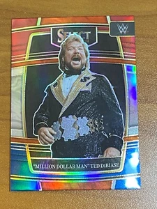 2022 Panini Select WWE Rojo Blanco y Azul Prizm #88 Millones de Dólares Hombre Ted DiBIASE - Imagen 1 de 2