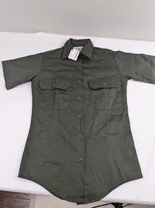 UNITED Uniform W11508 WOMEN XS LOS ANGELES SHERIFF APPROVED GREEN SHORT SLEEVE - Picture 1 of 3