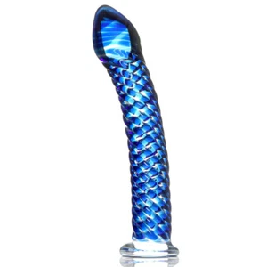 Icicles 29 Hand Blown Glass Massager - Picture 1 of 4