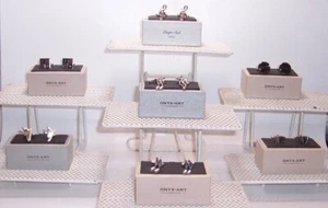 Musical Notes Cufflinks - notes, harps, accordian - Picture 1 of 8