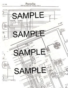 Volkswagen Karmann Ghia Type I 74 1974 chasis cableado diagrama color nombre codificado - Imagen 1 de 1