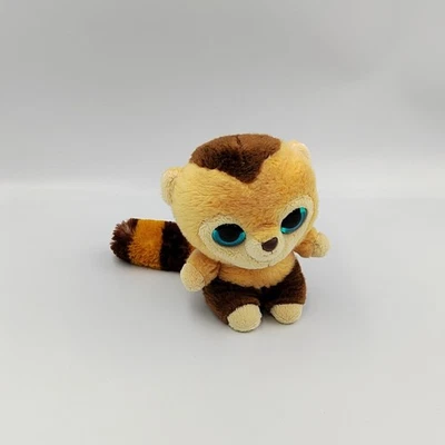 Doudou peluche YOOHOO singe marron beige - 29712 - Photo 1/2