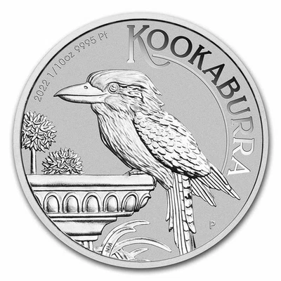2022 Australia 1/10 oz Platinum Kookaburra BU - Image 1 of 4