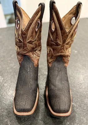 Botas de trabalho masculinas Double H com biqueira de aço tamanho 10,5 - Imagem 1 de 4