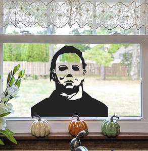 Halloween Window Clings Spooky Double-Side Ghost Removable PVC Decor - Picture 1 of 11