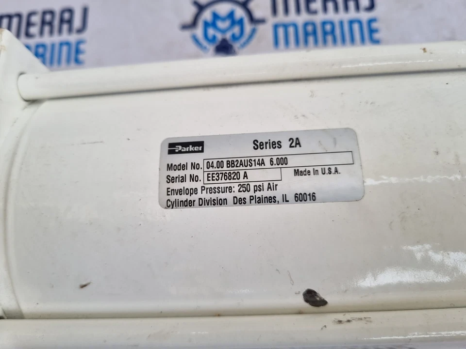 Parker 04.00 BB2AUS14A 6.000 Cylinder Pressure 250 Psi AIR Series 2A 1552128 - Image 1 of 4