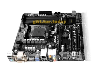 ASRock FM2A75M Pro4+ AMD A75 Socket FM2+ DDR3 DIMM Motherboard Micro ATX USB3.0 - Picture 1 of 5