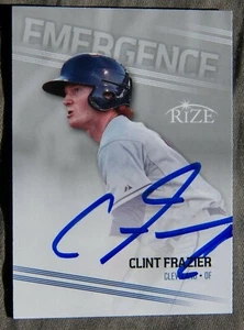New York Yankees Clint Frazier Signed 2013 Leaf Rize Emergence Auto Card - Picture 1 of 1