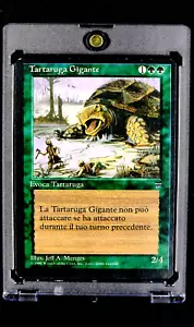 1995 MTG Magic The Gathering Italian Tartaruga Gigante / Giant Turtle Vintage - Picture 1 of 11