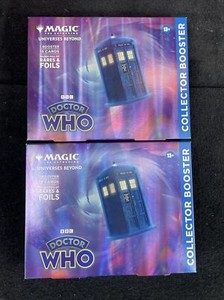 Magic The Gathering Universes Beyond: Doctor Who Collector Booster 2 Total Boxes