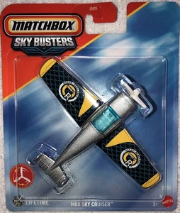 MATCHBOX SKY BUSTERS MBX Sky Cruiser #5/32 NEW 2025 Release SILVER/BLUE/YELLOW - Picture 1 of 2