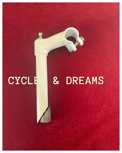 VINTAGE LOWRIDER CRUISER CHOPPER  STEM 21.1 OR 22.2MM WITH ONE BOLT, ALL WHITE