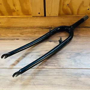 Vintage Tange MTB Fork 1-Inch Threaded 26 Canti Rim Brake 148mm Dark Green - Picture 1 of 13