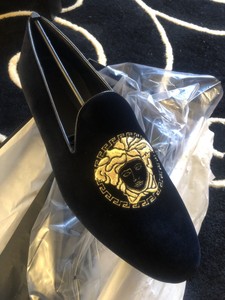 versace mens loafer shoes