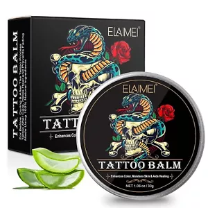 Tattoo Aftercare Balm Butter,Tattoo Brightening Cream Healing Repair Moisturizer - Picture 1 of 6