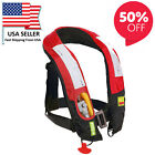 New Year Sale M-33 Manual Inflatable Pfd Life Jacket Vest Preserver 3M Reflector