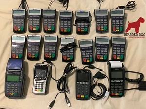lot of 18 credit card readers: VeriFone, Ingenico, First Data - Picture 1 of 8