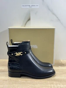 Michael Kors Farrah Piso Botín Negra Chelsea Boot Luz Extra Cuero Negro 36 - Imagen 1 de 7