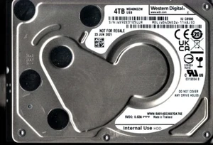 WD40NDZW-11A8JS0 S/N: WX92E WESTERN DIGITAL 4 TB TAILANDIA JUN 2021 - Imagen 1 de 2
