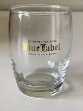 Johnnie Walker BLUE LABEL Scotch Whisky Glass LIMITED EDITION DESIGN Rare