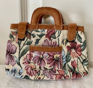 Cartera Madeline Tapestry 2002 curva de aprendizaje para muñeca de 15" bolsa de viaje equipaje  - Imagen 1 de 7