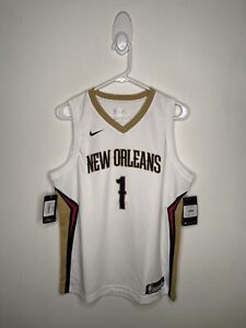 Nike New Orleans Pelicans Zion Williamson Jersey Boys Size 12-14 Large Swingman