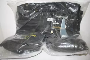 FCM Touren Nubuk Lederhose 1.0 Schwarz 26 52 Kurz Neu Rechnung MwSt - Picture 1 of 4