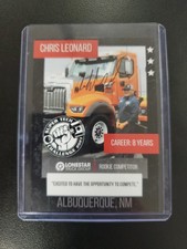 Chris Leonard Rookie Card Signed!