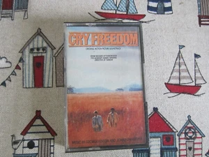 CRY FREEDOM ORIGINAL MOTION PICTURE SOUNDTRACK RECORDING 1987 MCA AUDIO CASSETTE - Picture 1 of 6