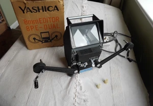 Yashica 8PE Dual Film Editor Working with Box / Regular & Super 8mm - Picture 1 of 13