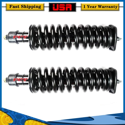 Juego completo de 2 muelles helicoidales y puntal trasero FCS para Benz ML320 ML350 ML430 Foto 1 de 4