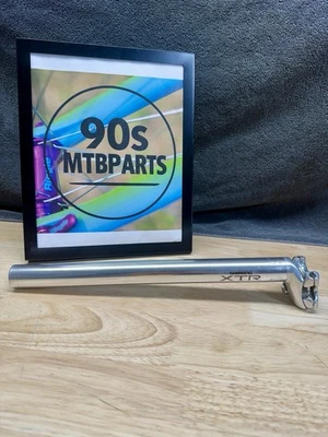 Poste de assento Shimano XTR SP-M910 ESTADO PERFEITO, 27,2mm x 300mm prata MTB vintage - Imagem 1 de 4