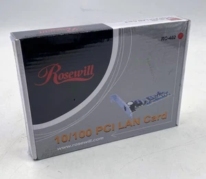 Rosewill 10/100 PCI LAN Card, RC-402 - Picture 1 of 3