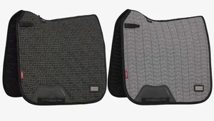 LeMieux X-Grip dressage su due lati quadrato memory foam silicone camoscio  - Foto 1 di 8