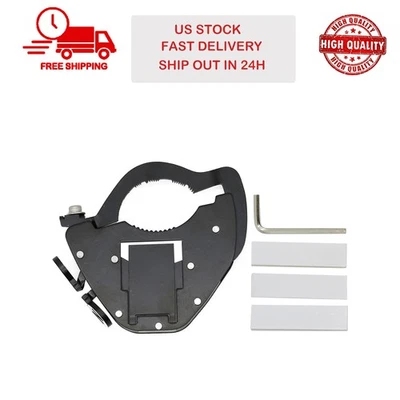 Kit superior universal de acero inoxidable para bloqueo de acelerador de control de crucero para motocicleta Foto 1 de 4