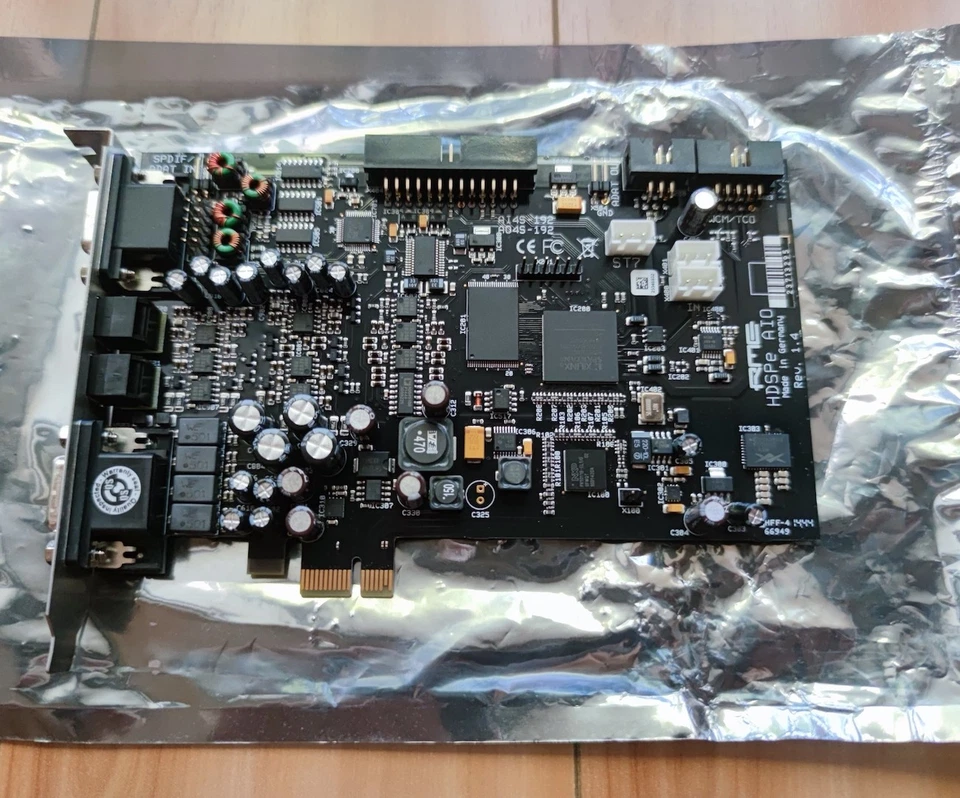 RME HDSPe AIO Hi-End Professional Multiformat Audio Interface PCIe Card - Image 1 of 4