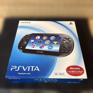 PSVita3G/Wi-Fi model crystal black PCH-1100 - Picture 1 of 8